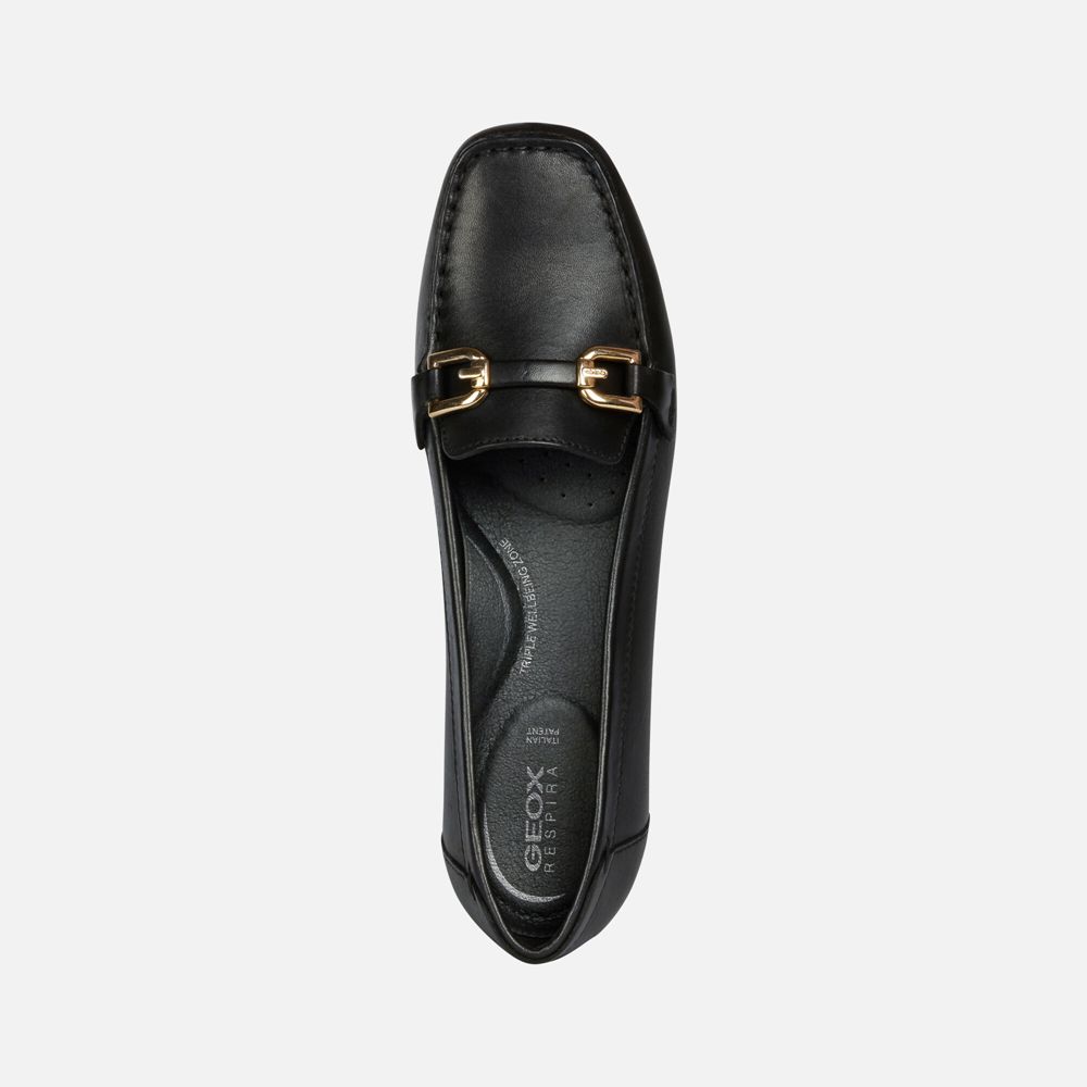 Geox Bayan Loafers Siyah - Annytah - WBQ-547680